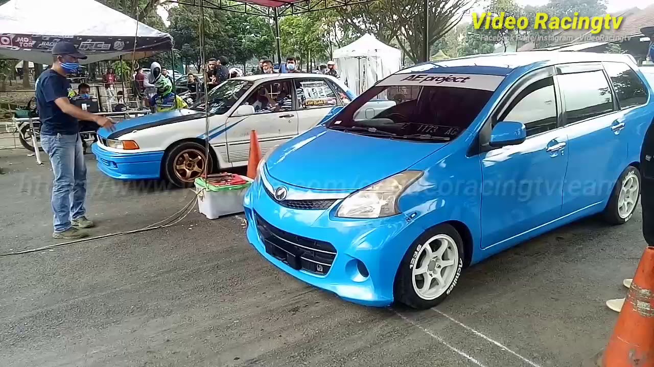 Dragrace Bandung Compilation, sirkuit brigif cimahi,corola,avanza,brio,Bmw,and many moore