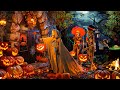 Best Autumn Halloween Music 2024 👻 Spooky Grim Reaper with Scary Halloween Night Ambience 🎃