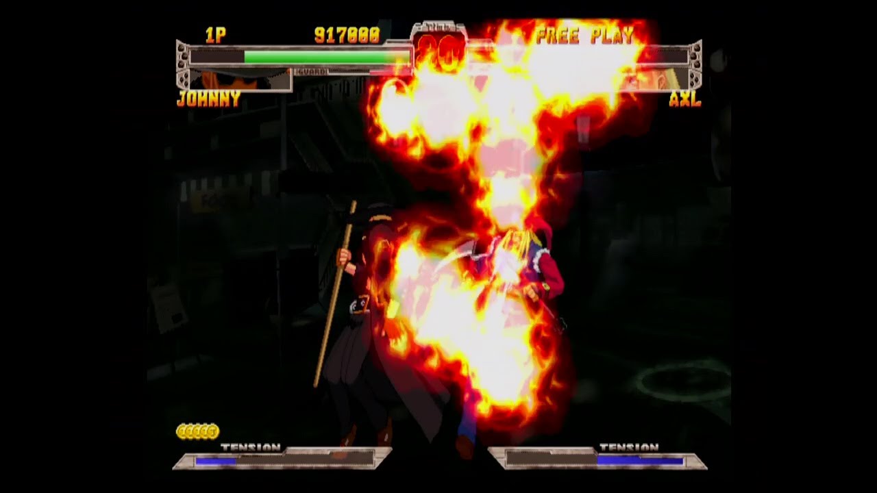 PS2】ギルティギア X PLUS ジョニー NO MISS CLEAR - YouTube