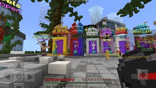 اخترت سيرفر كيوب كرافت block wars - جلد 🤣🤣 screenshot 2