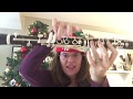 “We Wish You a Merry Christmas” Tutorial for the Clarinet
