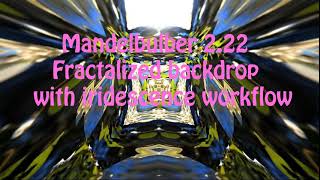 Mandelbulber Tutorial: Fractalized Backdrop With Iridescence Workflow (BEGINNER FRIENDLY)