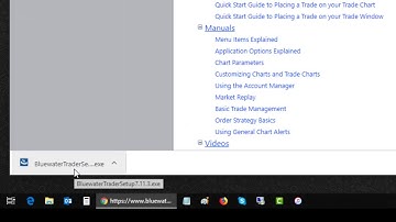 Bluewater Trader Tutorials- Download Install and Initial Login