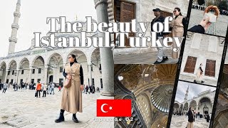 ISTANBUL TRAVEL VLOG| HOW WE ENJOY THE BEAUTY OF THE BLUE MOSQUE & HAGIA SOPHIA #114 🇹🇷 ♥