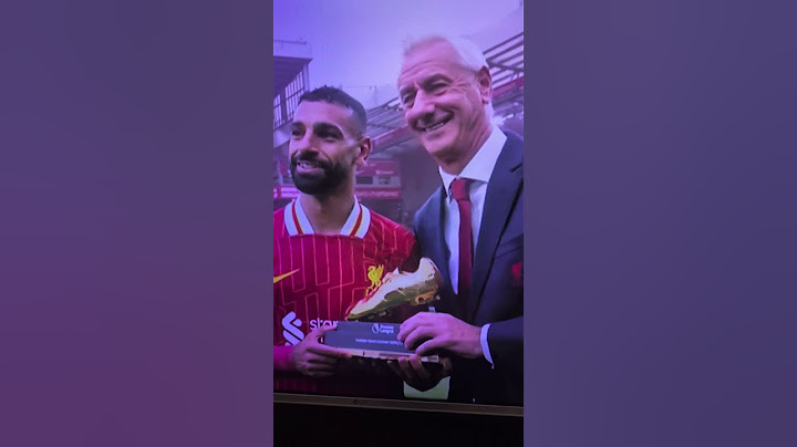 Mohamed Salah awarded PL Golden Boot award! #lfc #champions #liverpoolfc