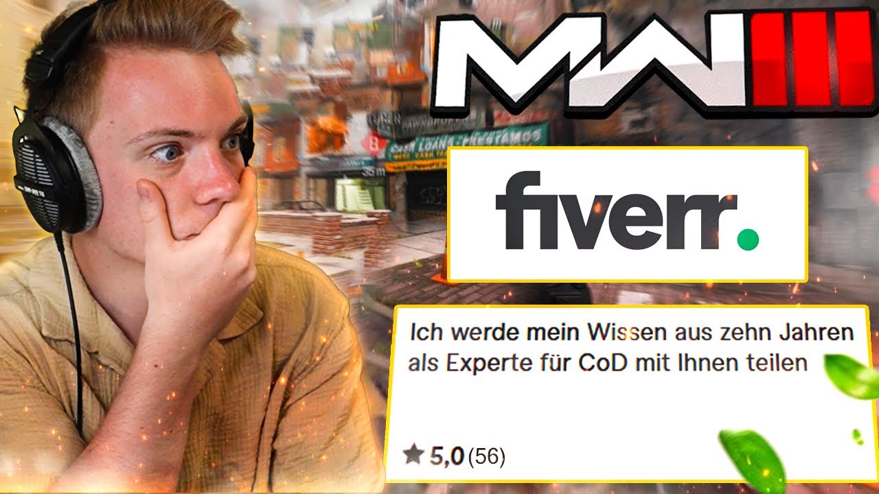 Ich hab einen MW3 FIVERR COACH bezahlt und so getan als wär ich ein NOOB