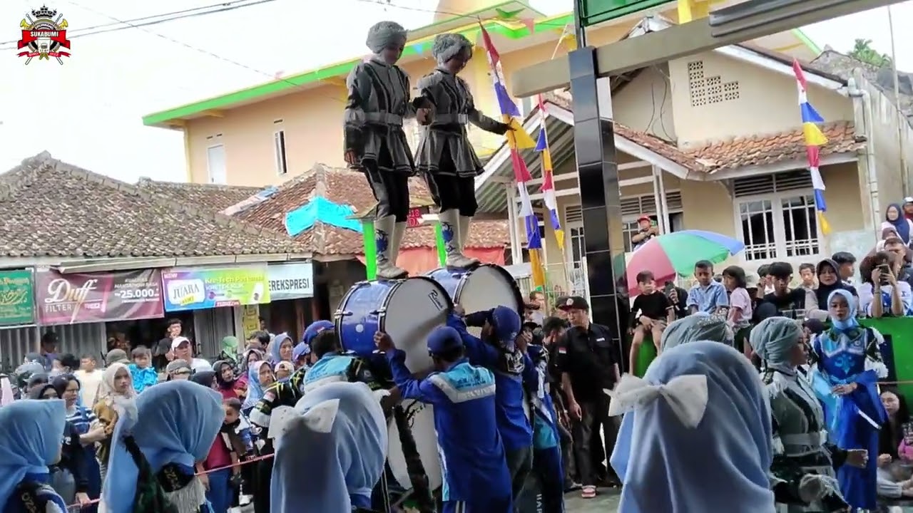 Joget bareng mayoret cantik dari drumband cnpk