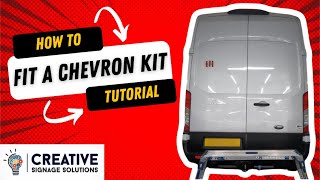 How To Fit A Chevron Kit From Creative Signage Solutions