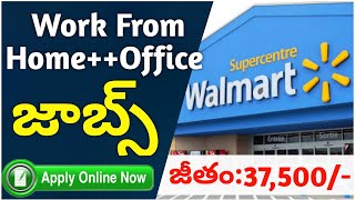 Walmart Work From Home Office Jobs Vacancies Walmart Company Direct Joining Jobs 2023