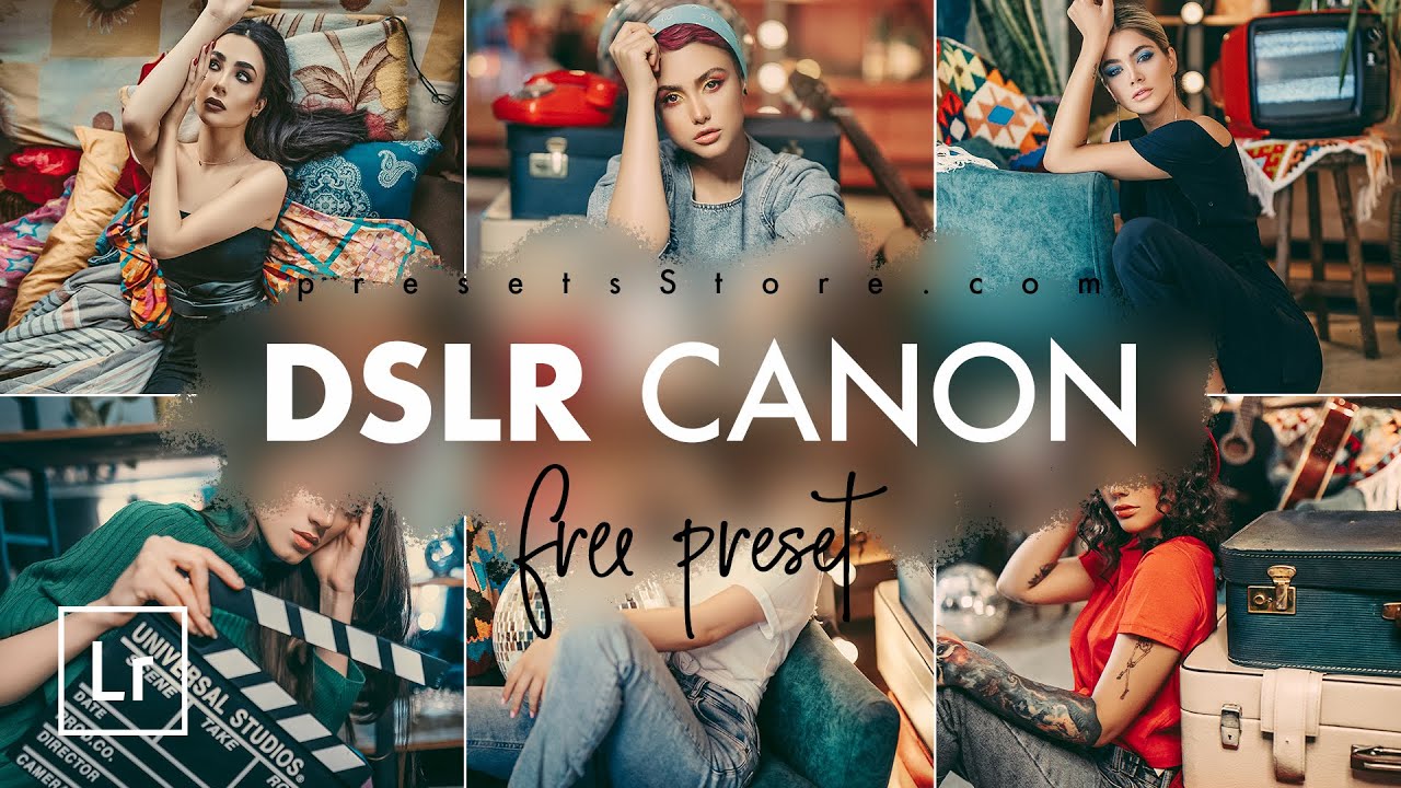 DSLR CANON — Universal Professional Lightroom Preset Tutorial DNG