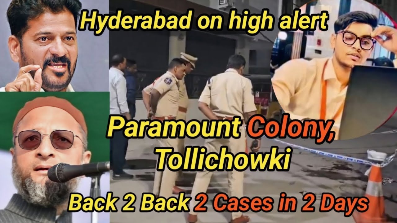 Paramount Colony, Tollichowki Hyderabad par ek aur haadsa | Back 2 back 2 cases in city |