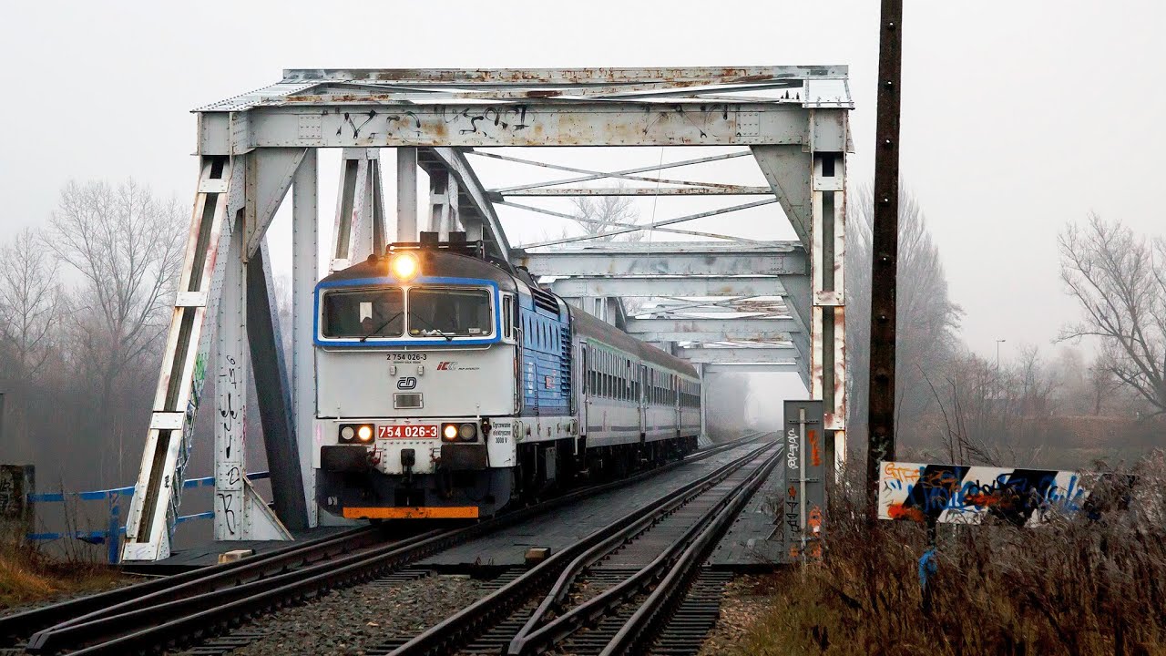 "Nurek" 754 026-3 Pierwsze Sudety w 2021r. i przelot przez rz. Odrę