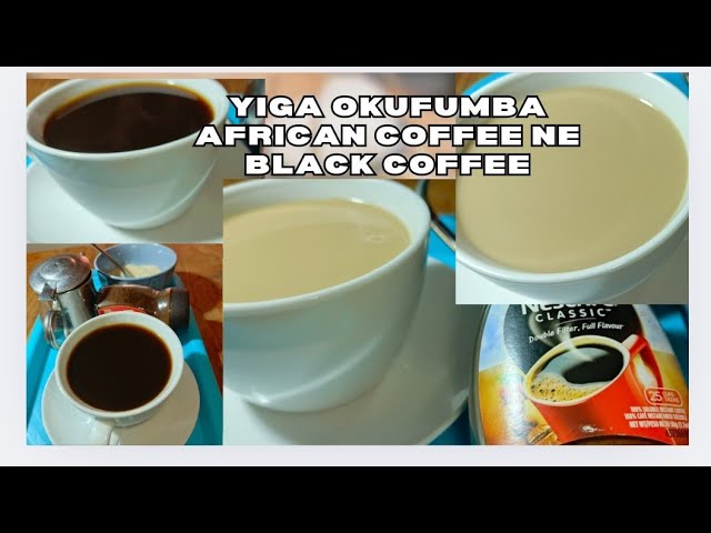How To Make African Coffee | Black Coffee Recipe - Ugandan Coffee - YouTube
