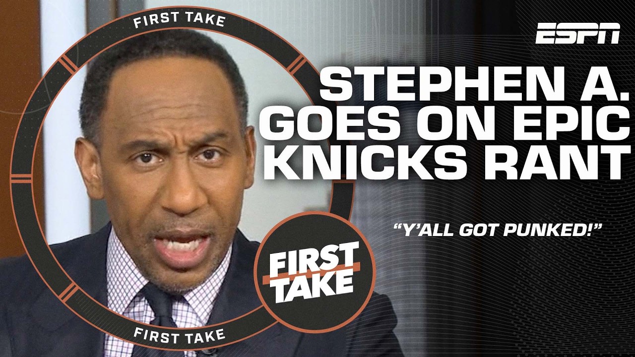 Stephen A. SOUNDS OFF after Knicks' loss to Pistons 🗣️ 'Got an ASS KICKIN'! | First Take
