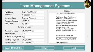 How to Create a Loan Management System in C# Windows Forms | Visual Studio Tutorial - Part 1 of 2