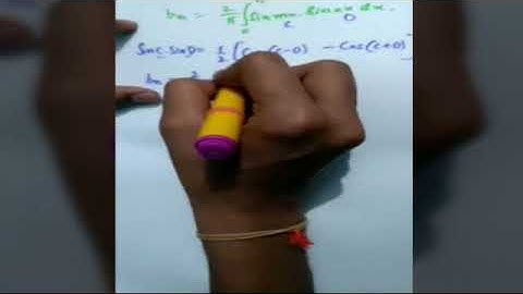 Applications on Fourier series