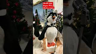 Adorable singing penguins #Advance Merry Christmas Everyone.