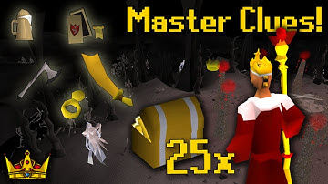 Insane Master Clue Opening! [OSRS Ironman]