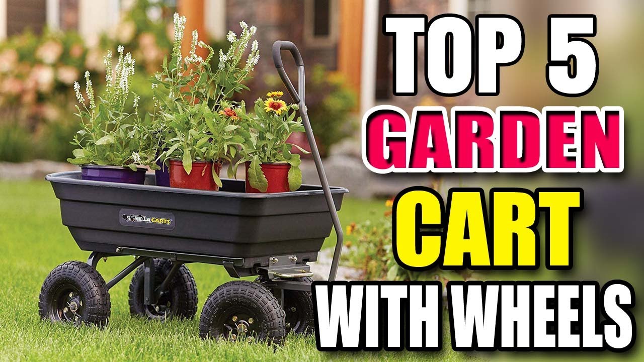 Best Garden Cart With Seat and Big Wheels Heavy Duty YouTube