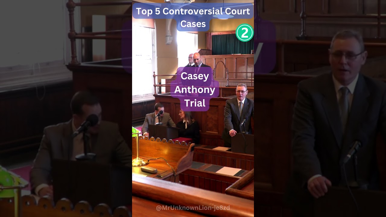 Top 5 Controversial Court Cases: High-Stakes Legal Battles that Captivated the World