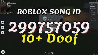 10+ Doof Roblox Song IDs/Codes