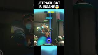 JETPACK CAT IS INSANE!!🤯 #overwatch #overwatch2 #gaming