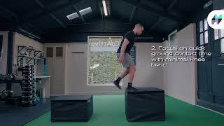 Drop Jump Double Leg Onto Box