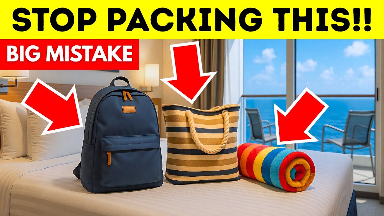 13 Things NOT to Pack Anymore for a Cruise