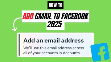 How to Add Gmail to Facebook (2025 Guide) 📧🔗 | Step-by-Step Tutorial for Beginners ✅