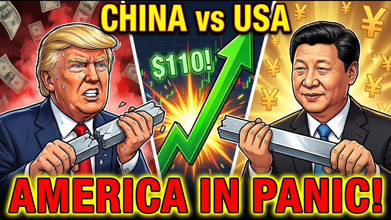 America in Panic as Silver Hits $110 — Why China Is in Focus