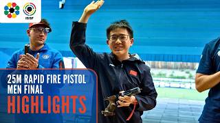 Highlights & Interviews | 25m Rapid Fire Pistol Men Final - ISSF World Cup Granada 2026