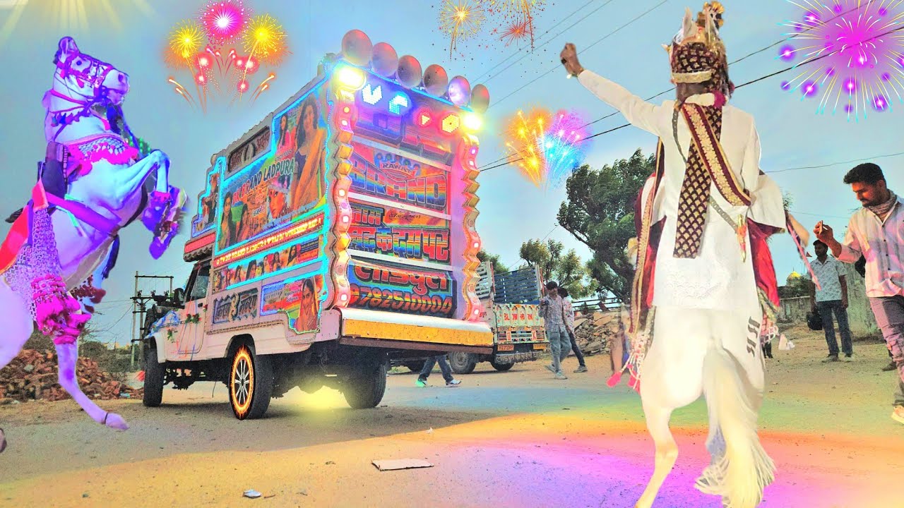 10dj🎊 डिजे और ताबड़तोड़ घोड़ी - perfume Lgave Chunni me !! ghodi Dance !! new viral Song !! djj Song