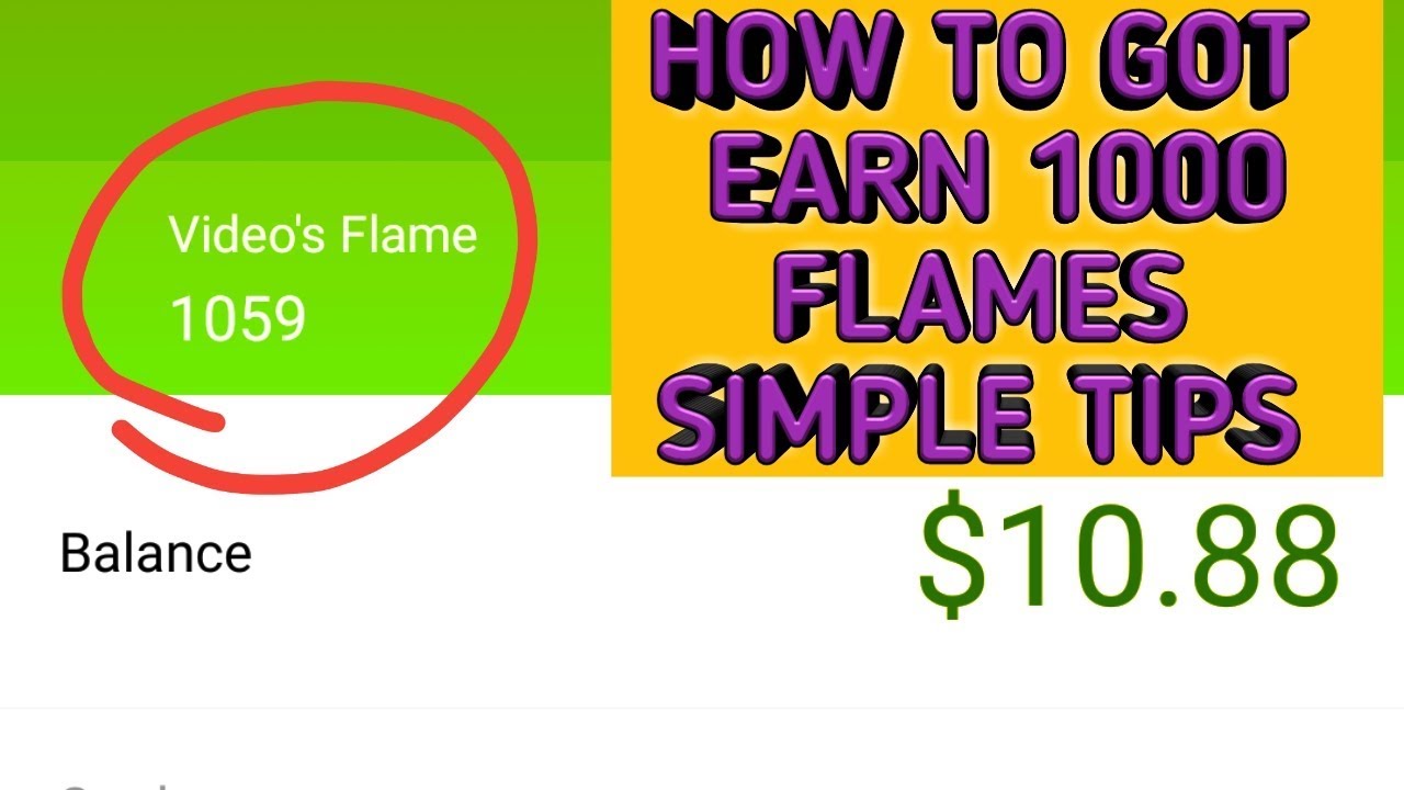 Vigo Video 1000 FLAMES Earning Tips