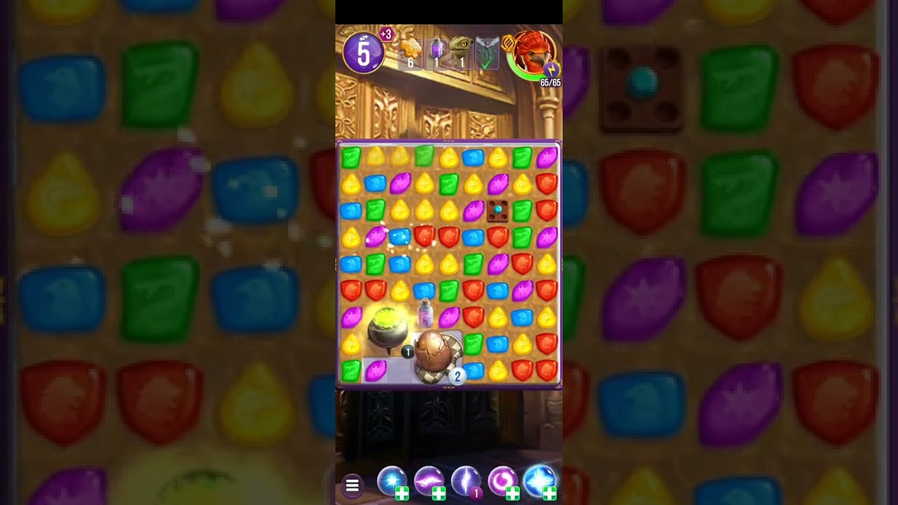 Harry Potter: Puzzles & Spells level 2065 no boosters