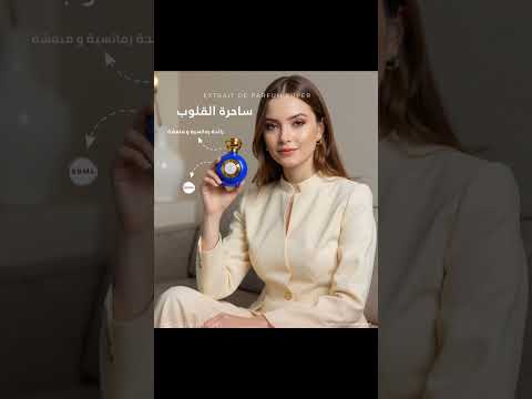 ساحرة القلوب عطر يلامس الروح قبل الحواس يروي قصة عشق سرمدية في كل نفحة Youtubeshorts عطور 