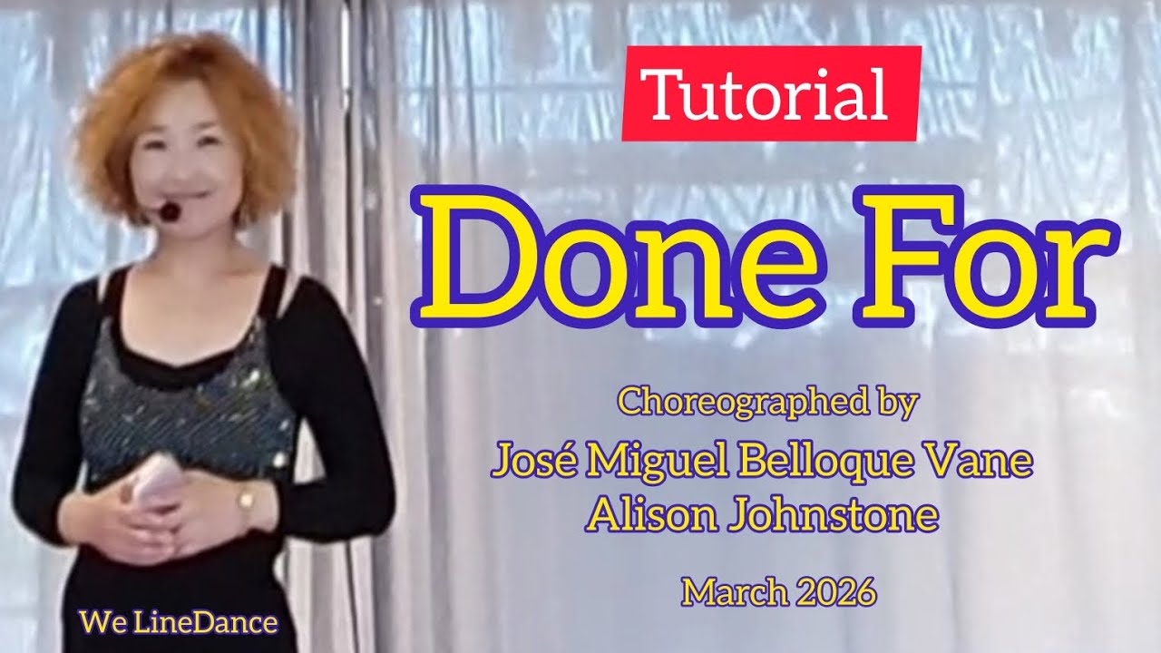 Tutorial : Done For linedance 