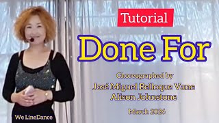 Tutorial : Done For linedance
