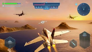 Sky Warriors: Blazing Clouds - Taking An Unbelievable 360' Turn | Multiplayer War Jets Battle screenshot 4
