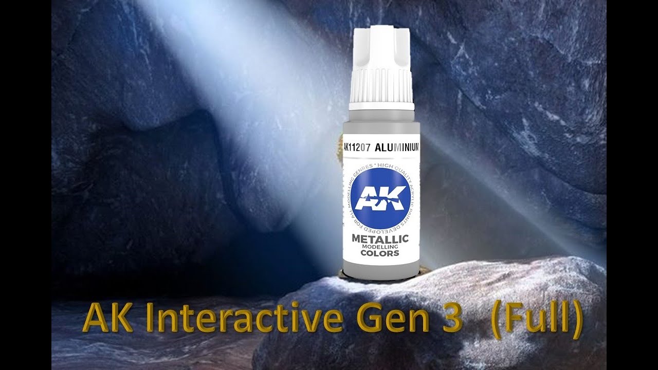 AK Interactive Paints - 3rd Generation Acrylic Paint Review