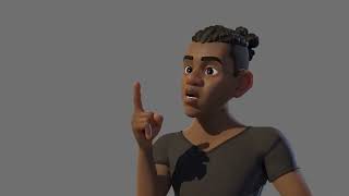 Thinking animation blocking plus