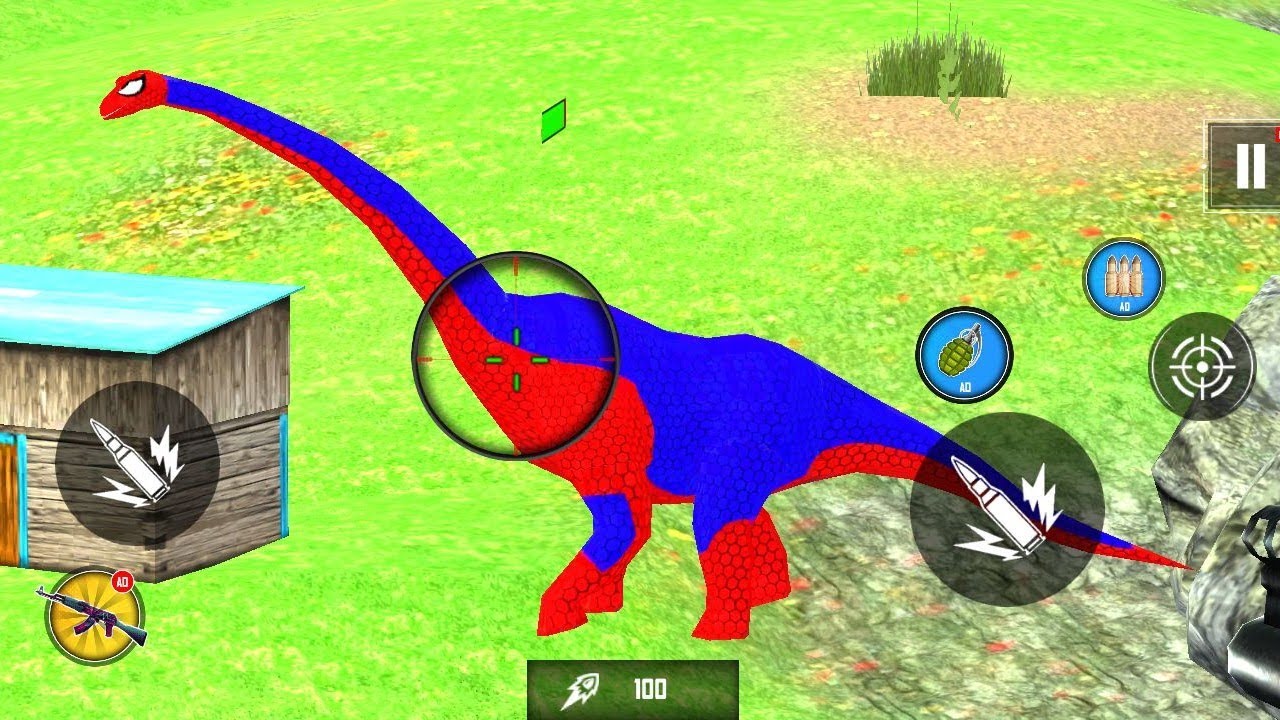 Wild Animals & Dinosaur hunter 2025 Real Dinosaur Hunter 3D Android Gameplay