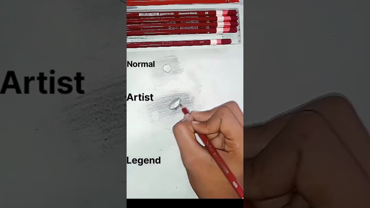 Normal VS Artist VS Legend 😁 