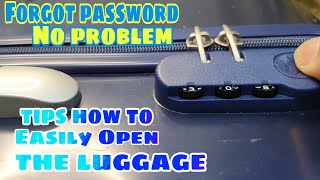 How to Reset and Easily Open the Luggage | Simple Tips | Tagalog Version