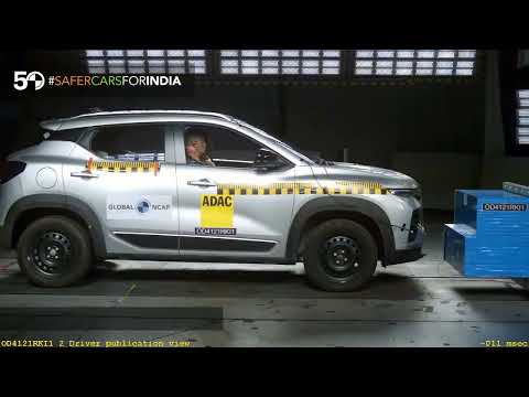 Renault Kiger achieves four stars for adult and two stars for child occupant protection