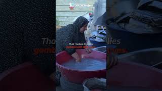 Thousands of people in Gaza are still relying on emergency water support.