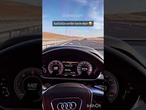 Audi snap -  Hadise Kücük Bir Yol #arabasnapleri #audi #topspeed