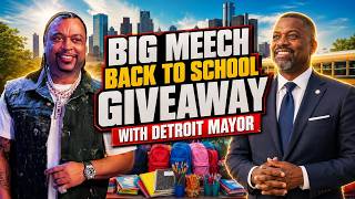Big Meech Detroit Mayor Host HUGE Back-to-School Giveaway LIVE