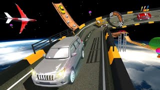 PRADO JEEP STUNT DRIVING GAME |  City Racing 3D Gameplay screenshot 5
