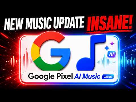 This New Google Pixel AI Music Update is INSANE!