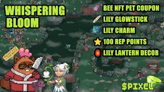 Whispering Bloom ( pet + Glowstick + Keeper's Charm + 100 rep ) 😍🤑🌼💐 screenshot 3